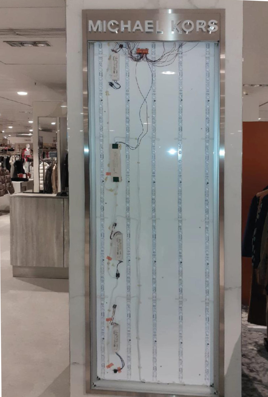 Reparación de luminoso