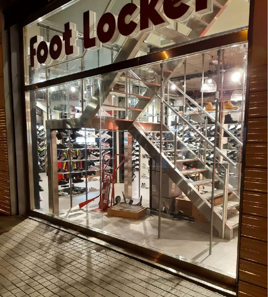 Sustitución del cristal del escaparate