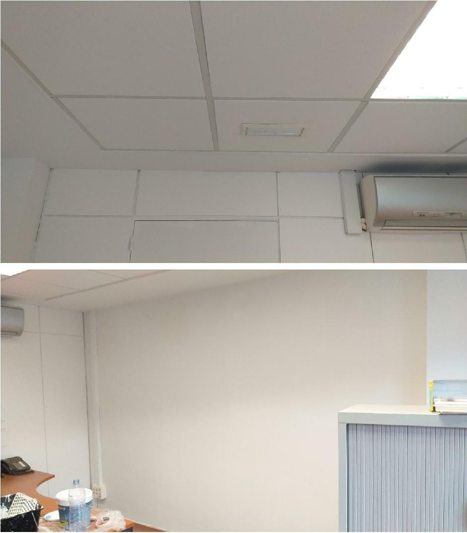 Instalación de falso techo