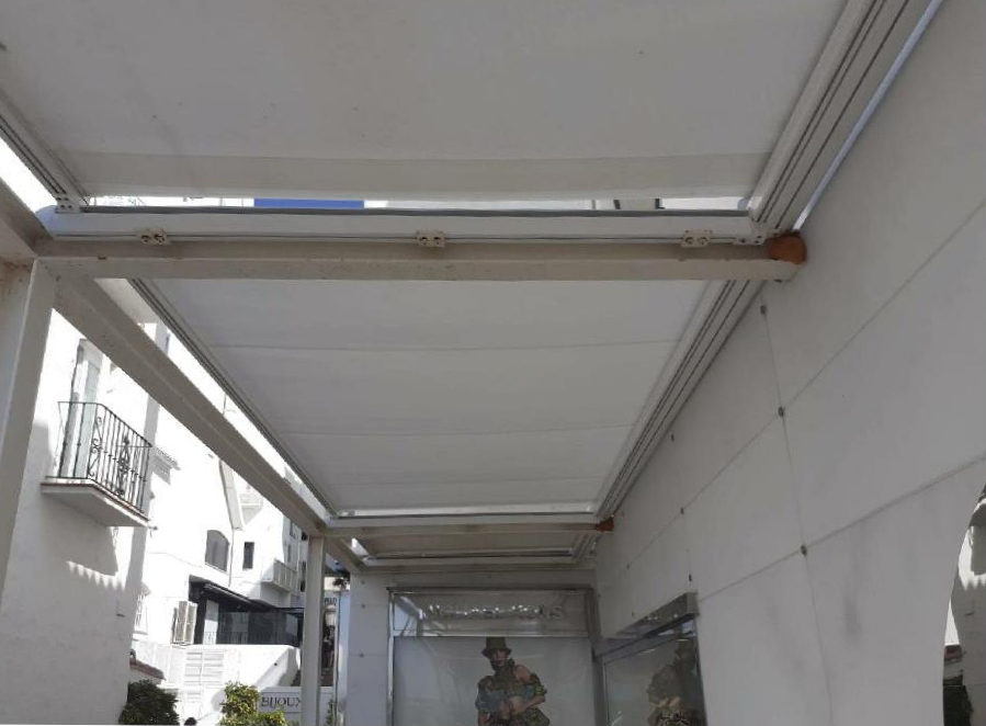 Instalación de toldos