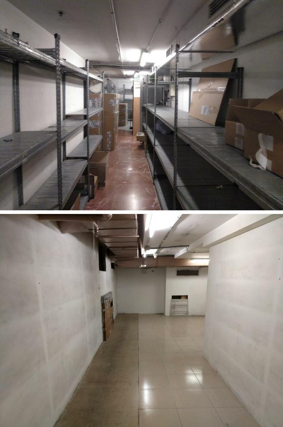 Desmantelamiento de tienda