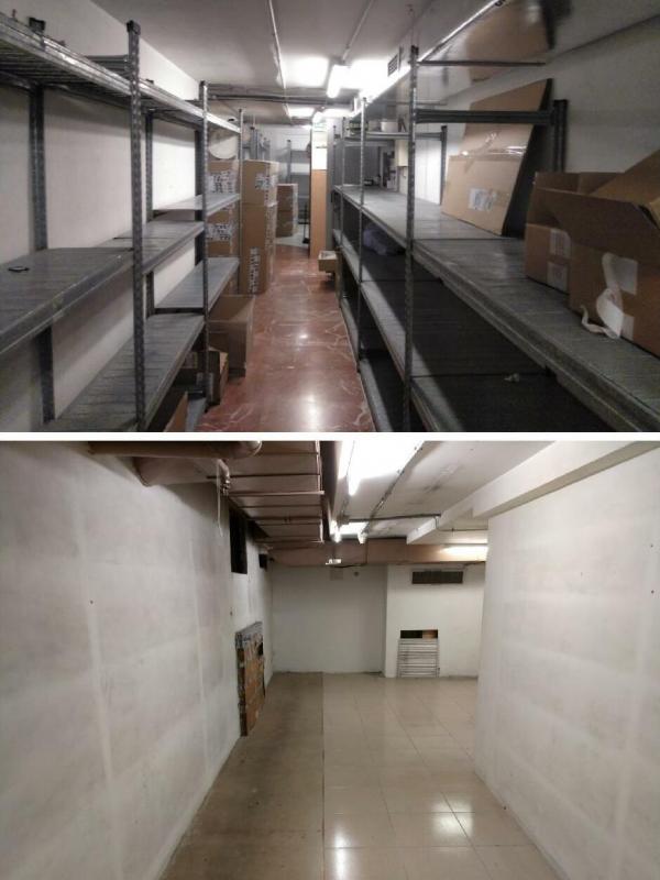 Desmantelamiento de tienda