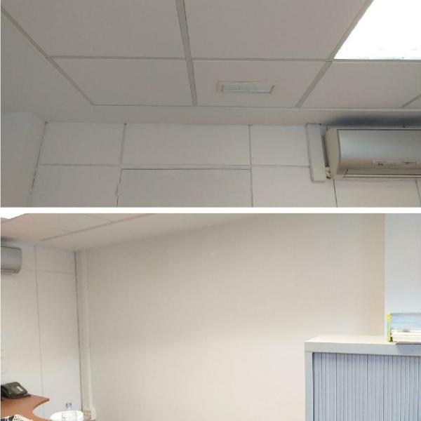 Instalación de falso techo