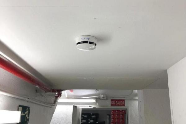 Reparación de sistema contraincendios